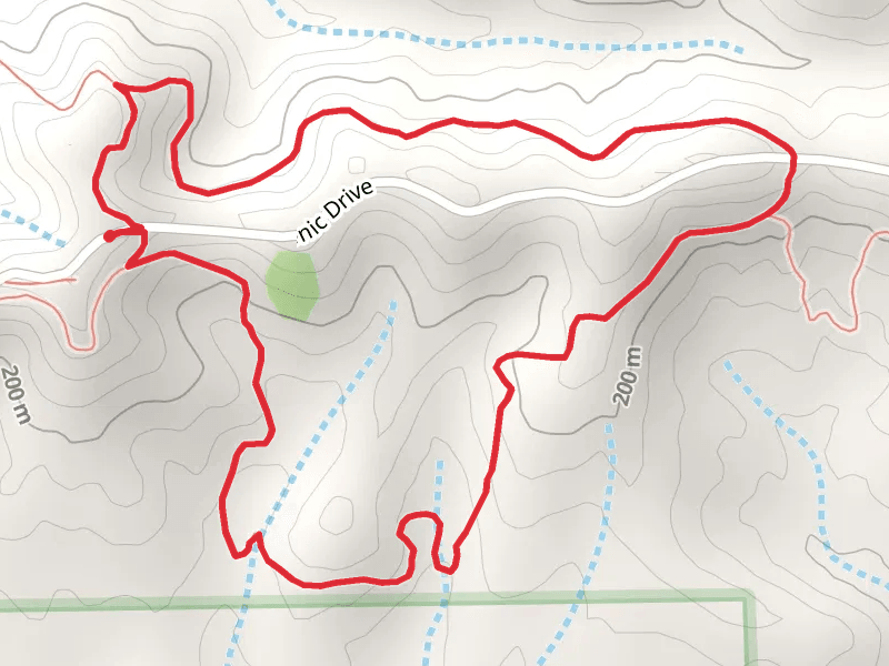 Loop around Scenic Drive