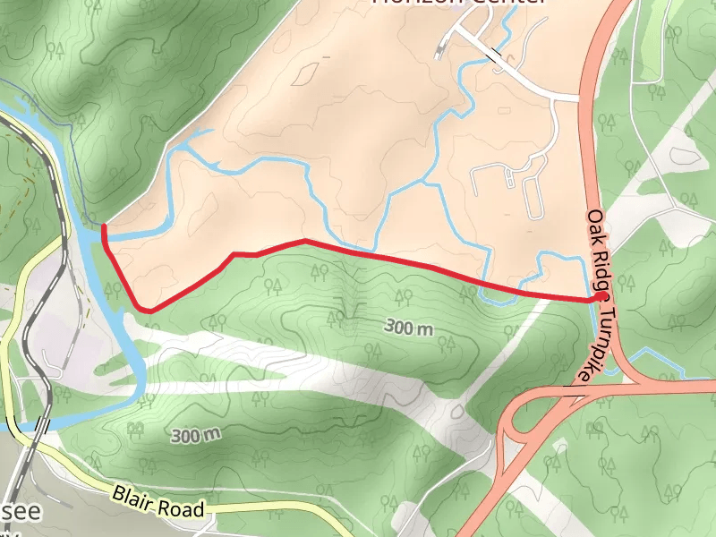 Poplar Creek from Oak Ridge Turnpike