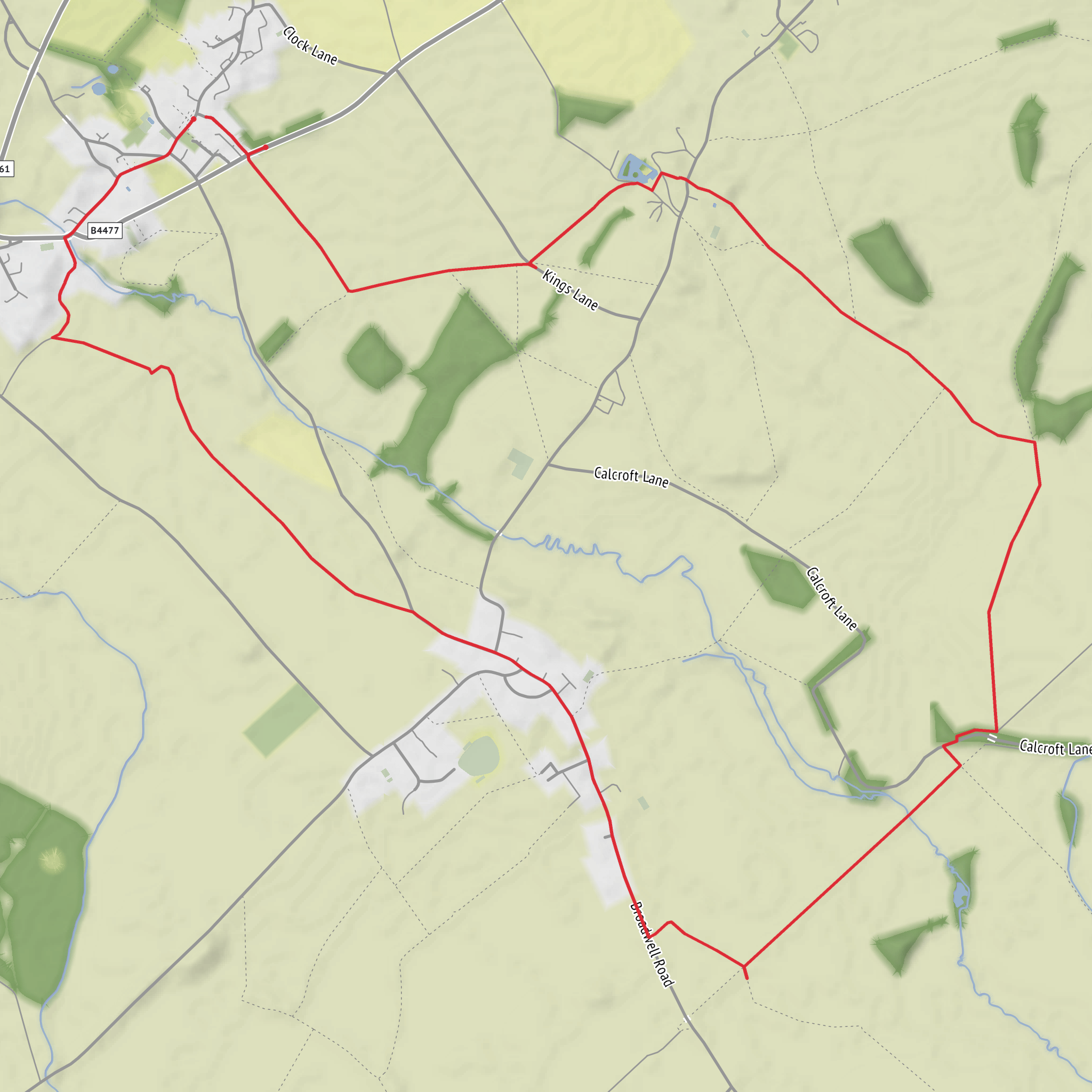 Filkins Loop mobile static map