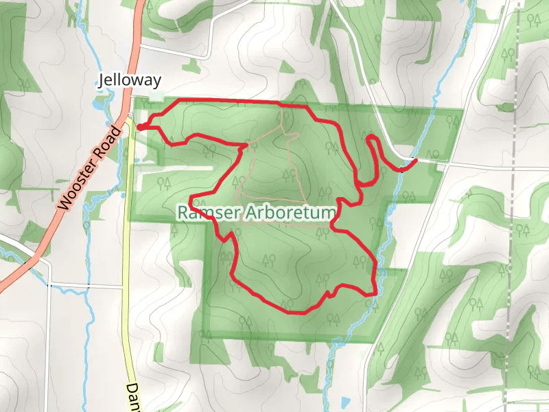 Ridge trail and Wetland Loop Trail