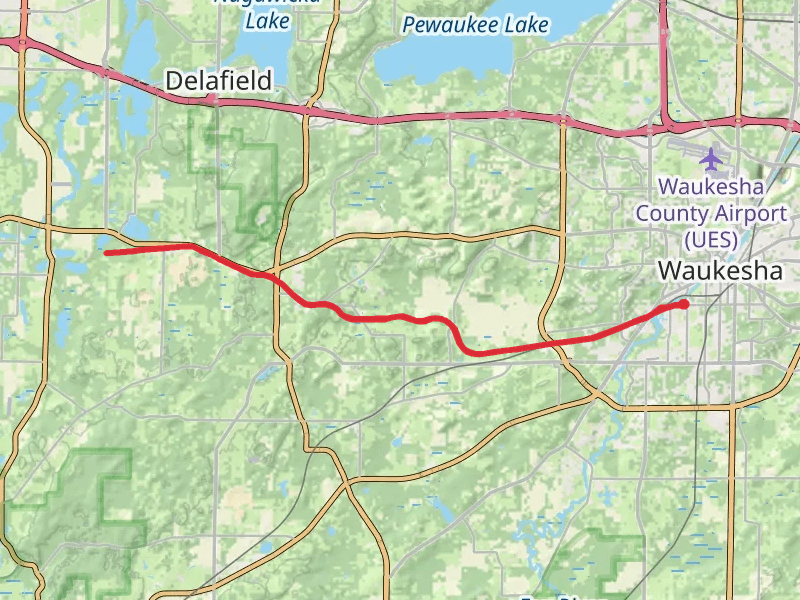 Glacial Drumlin State Trail