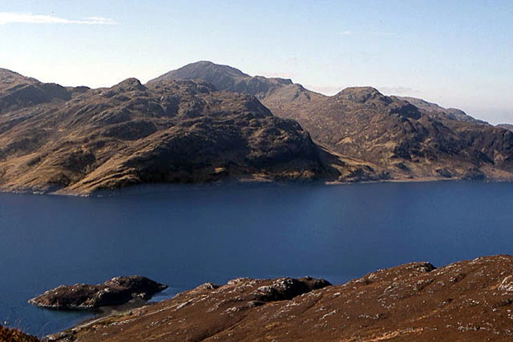 Ladhar Bheinn from Loch Hourn
