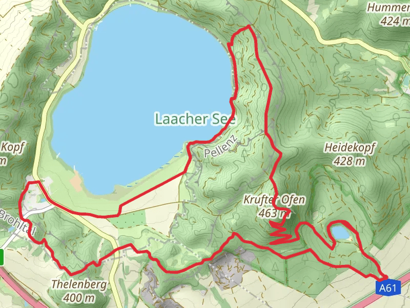 Krufter Waldsee and Laacher See Loop
