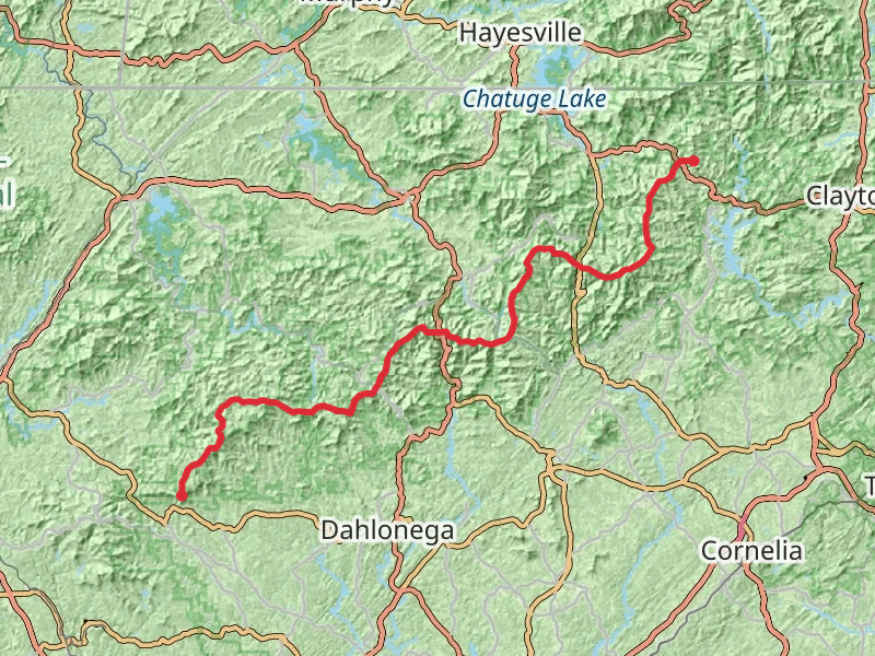 Appalachian Trail Section Hike - Dicks Creek Gap to Amicalola State Park
