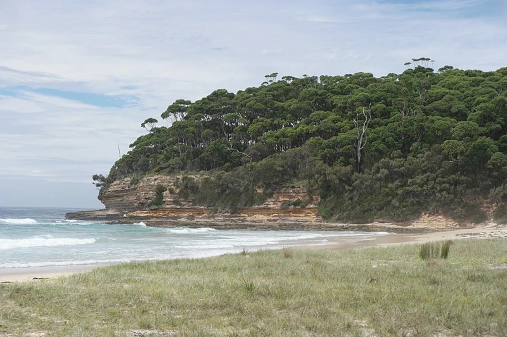 An image depicting the trail Meroo Lake Track and its surrounding area.