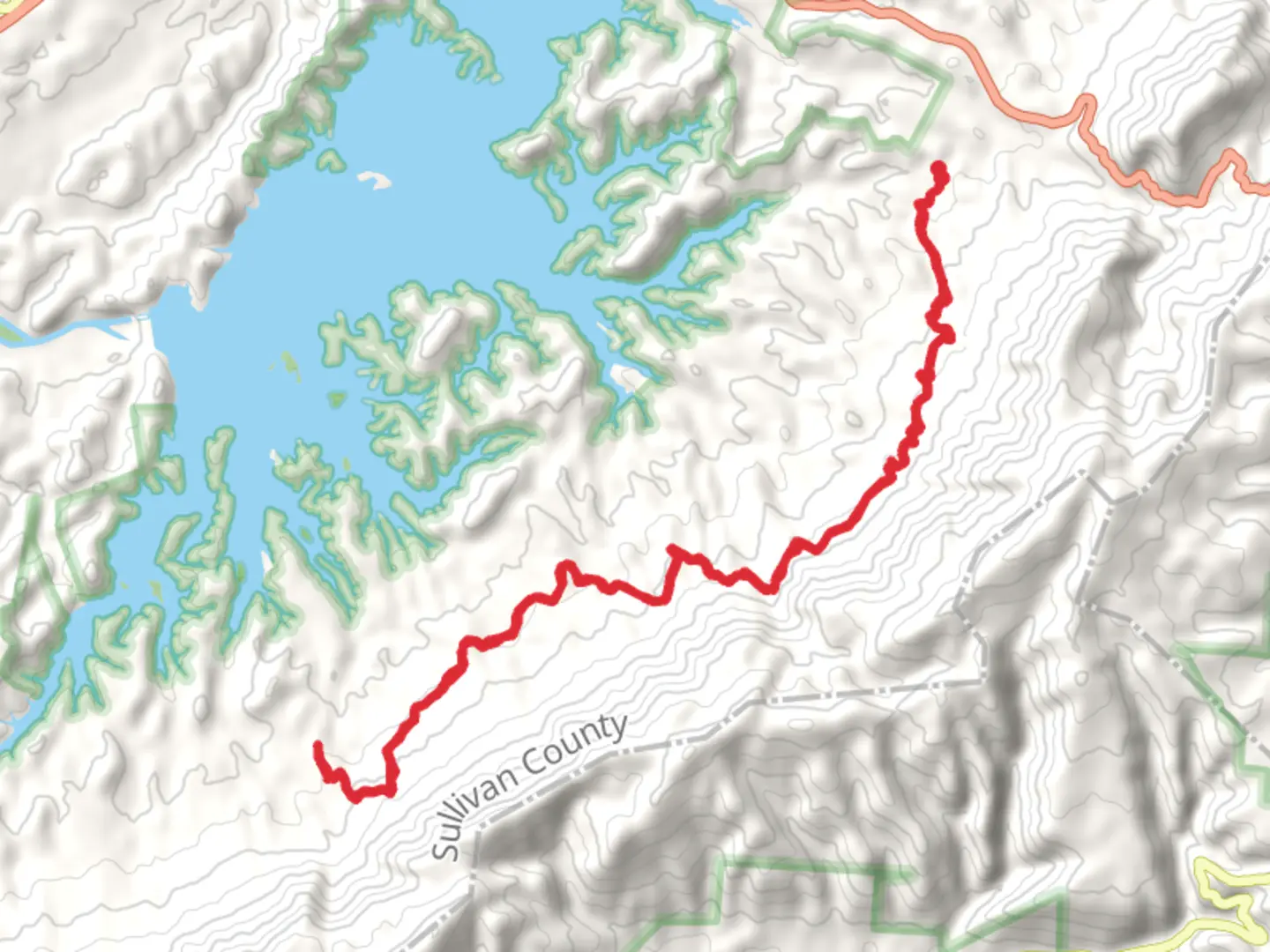 An image depicting the trail Flatwoods Horse Trail and its surrounding area.
