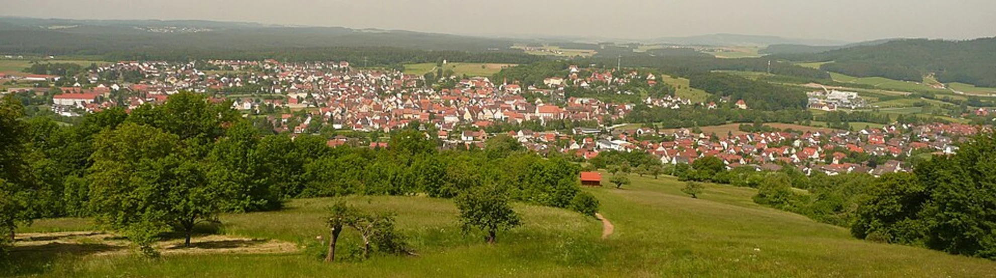 An image depicting the trail Wild- und Wanderpark Silz Loop and its surrounding area.