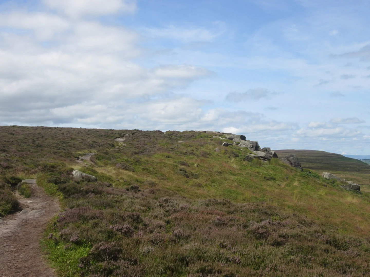 An image depicting the trail High Crag and High Cote Loop and its surrounding area.