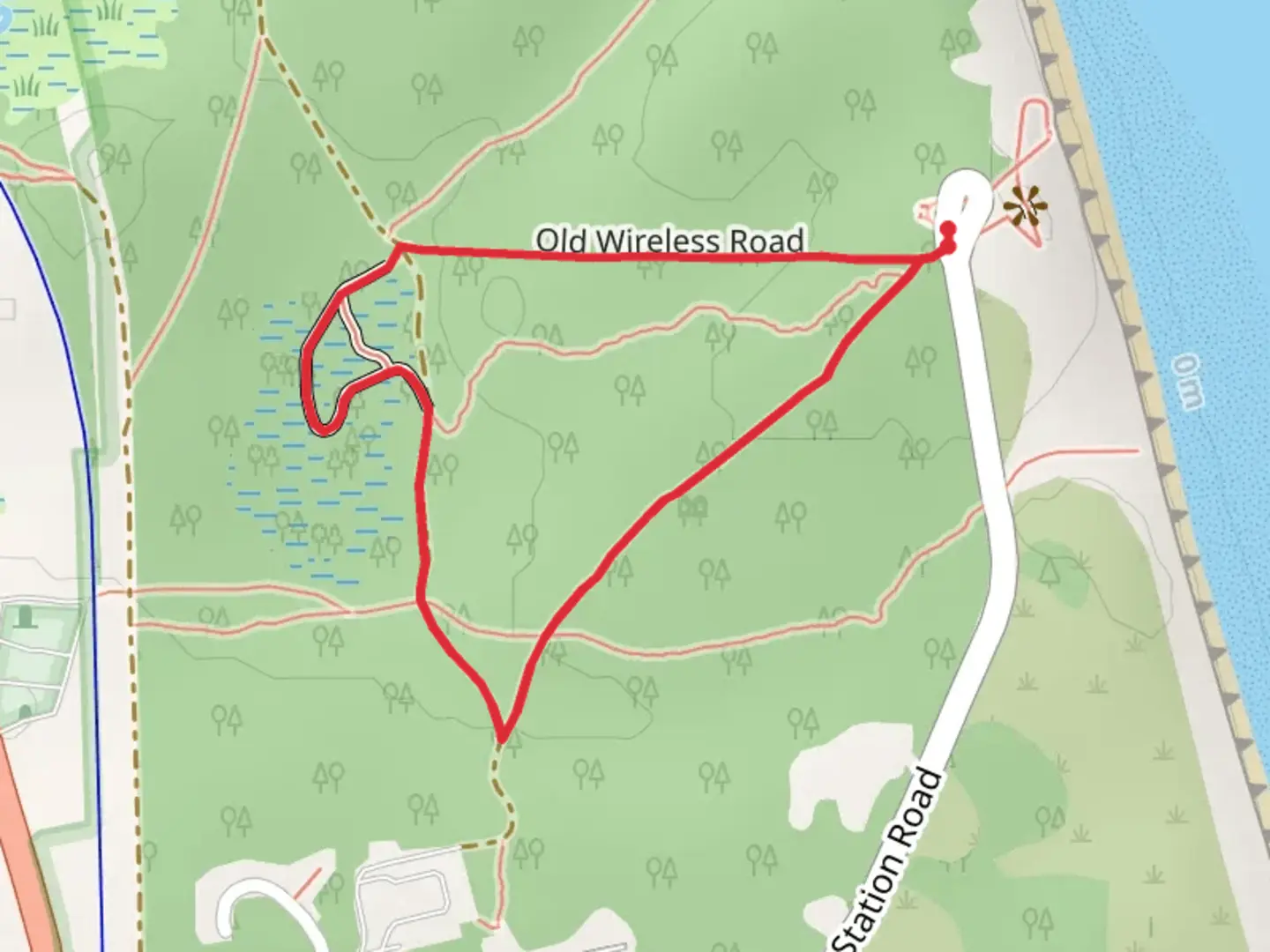 An image depicting the trail Marconi Station Road Loop and its surrounding area.