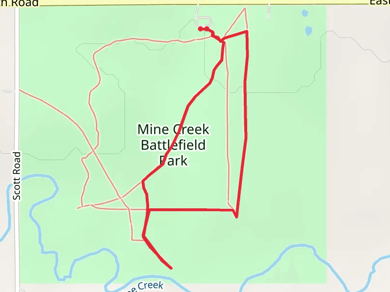 Mine Creek Battlefield Park Loop