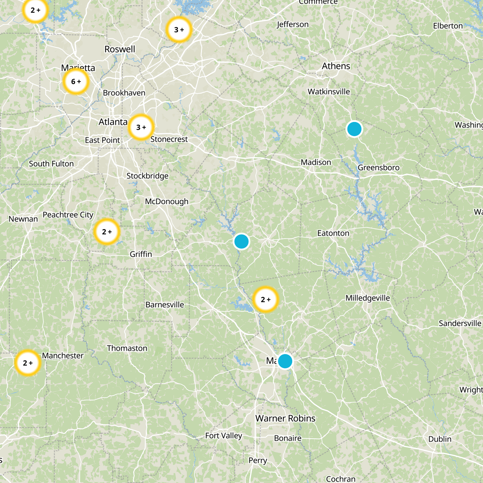 Jasper County Static Map