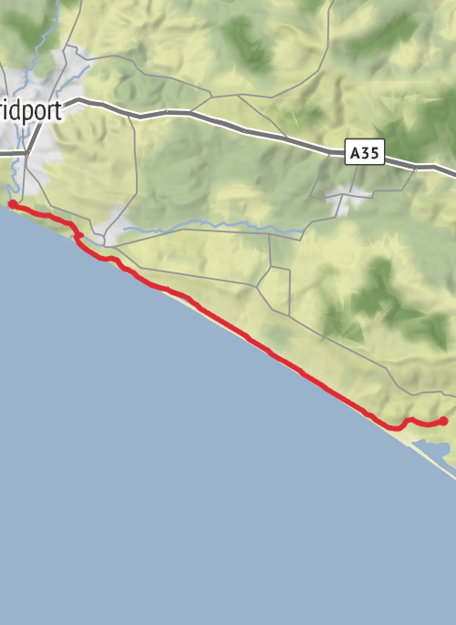 Hike from West Bay mobile static map