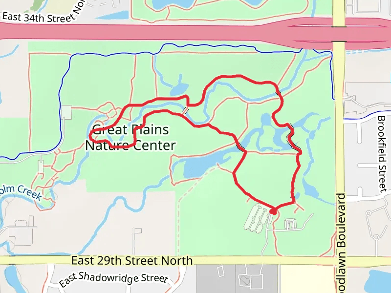 Chisholm Creek - Great Plains Nature Center Loop