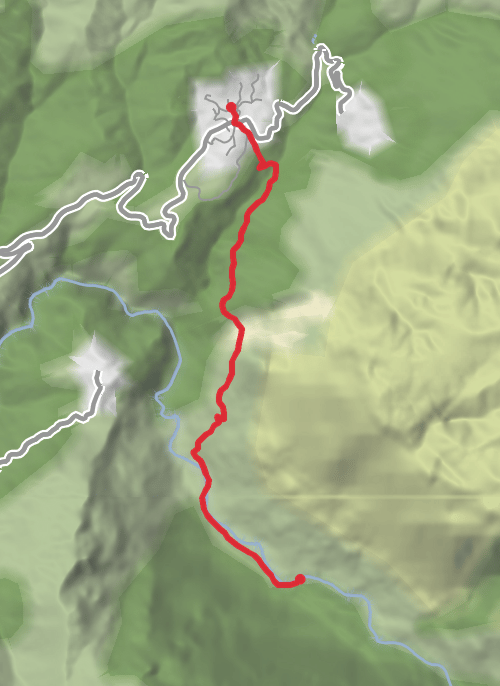 Vikos Gorge Hike mobile static map