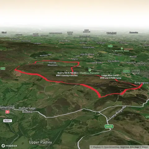 Hike from South Yorkshire via White Stones and High Neb