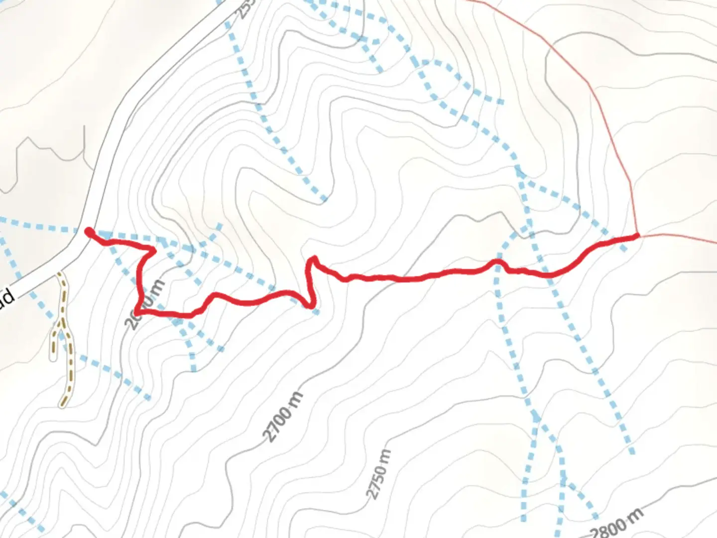 An image depicting the trail Beaver Mountain Trail and its surrounding area.