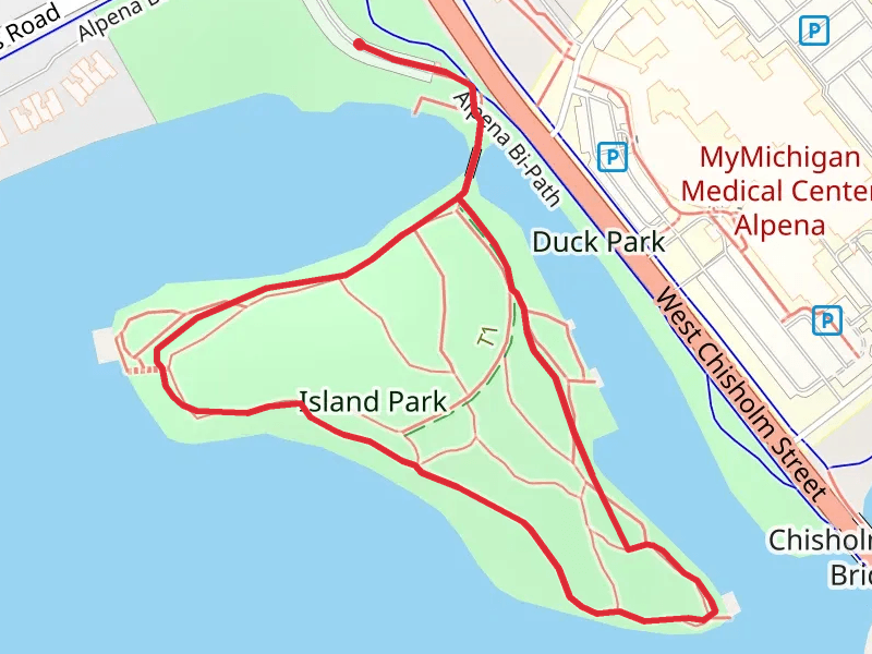 Alpena Island Park Loop
