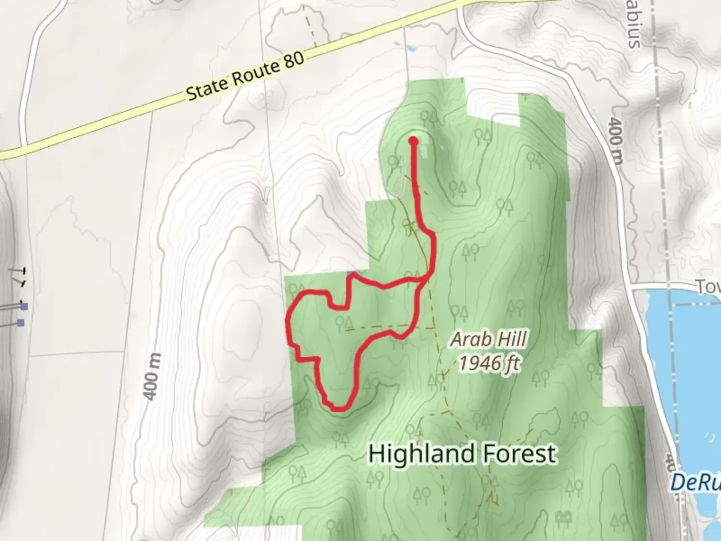 An image depicting the trail Westwind Loop Trail and its surrounding area.