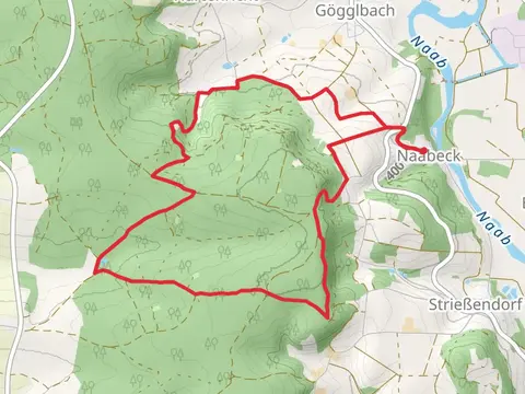 Rundwanderweg Scharzenfeld - Naabeck