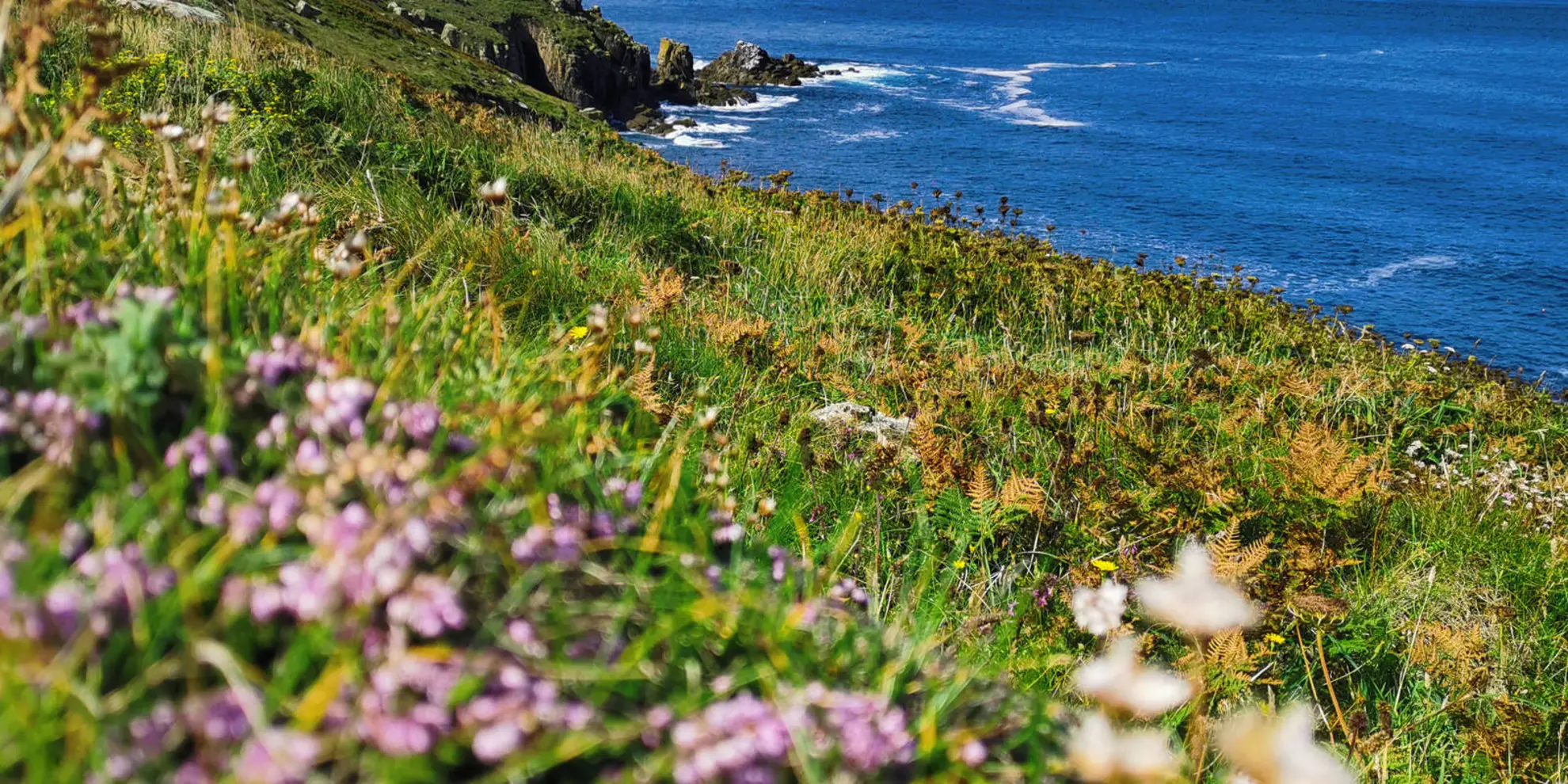An image depicting the trail Sennen Cove to Botallack and its surrounding area.
