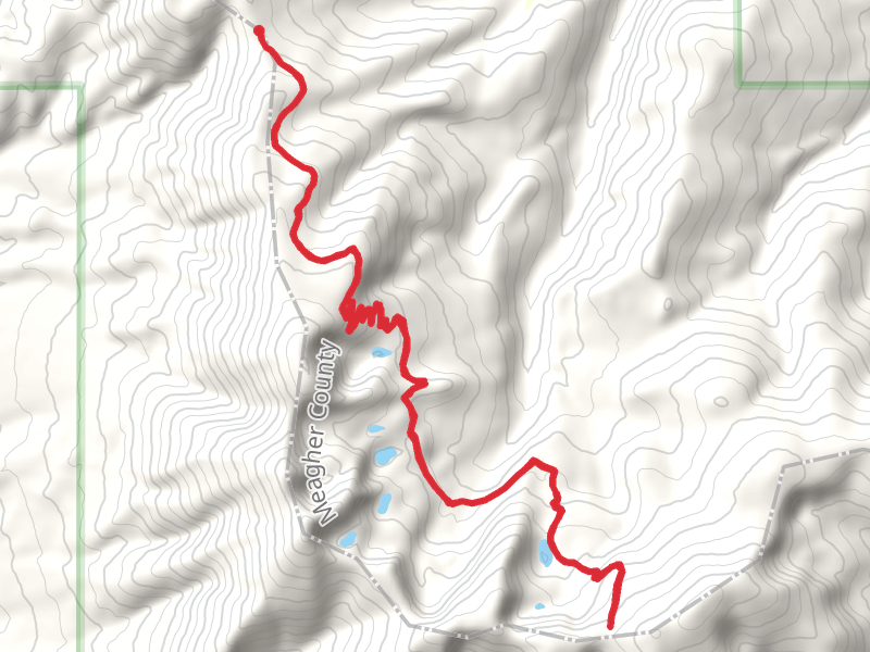 Edith, Hidden and Grace Lakes - Trail 151