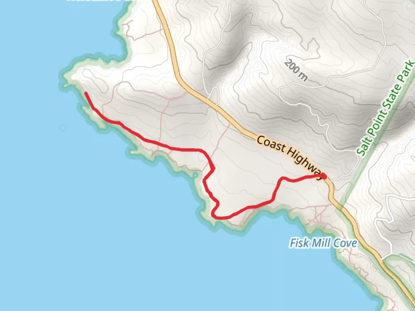 An image depicting the trail Grace Rock Trail and its surrounding area.