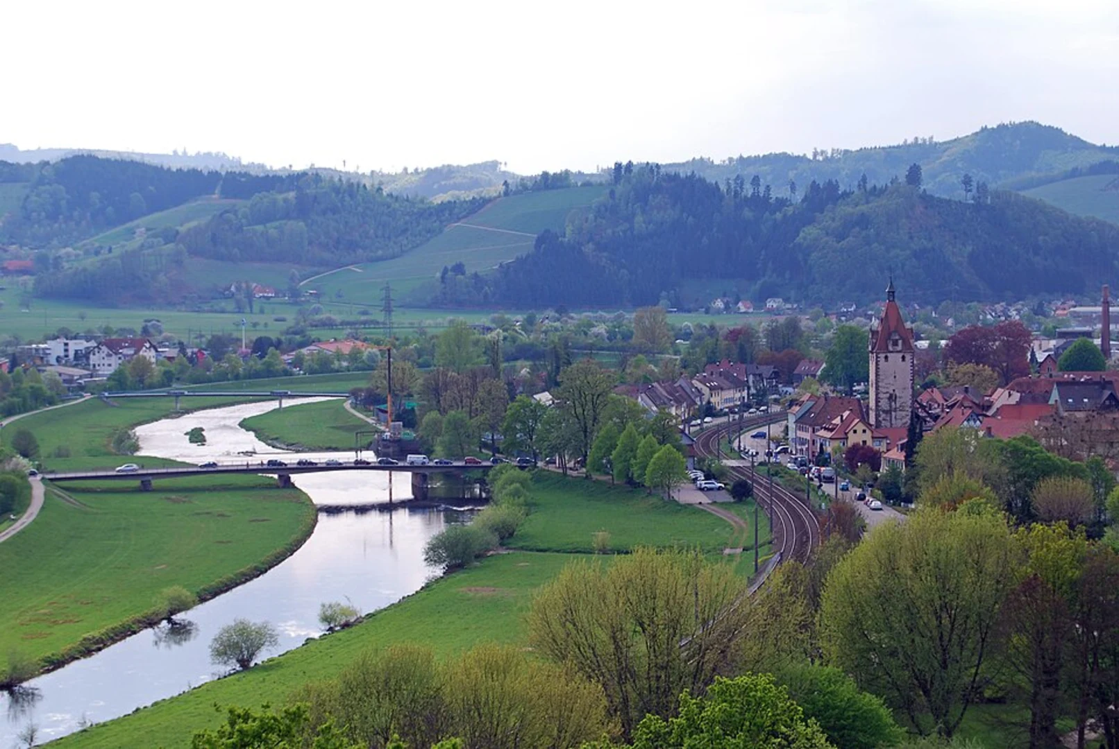 An image depicting the trail Gengenbach to Diersburg Walk and its surrounding area.