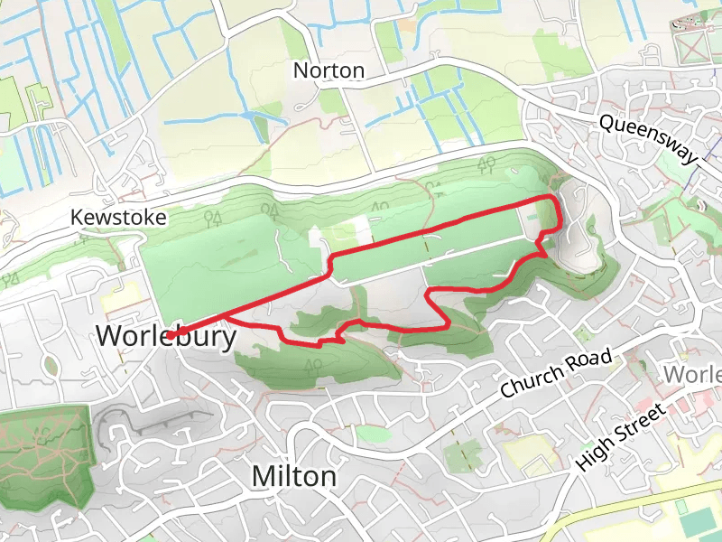 Worlebury Golf Course Loop