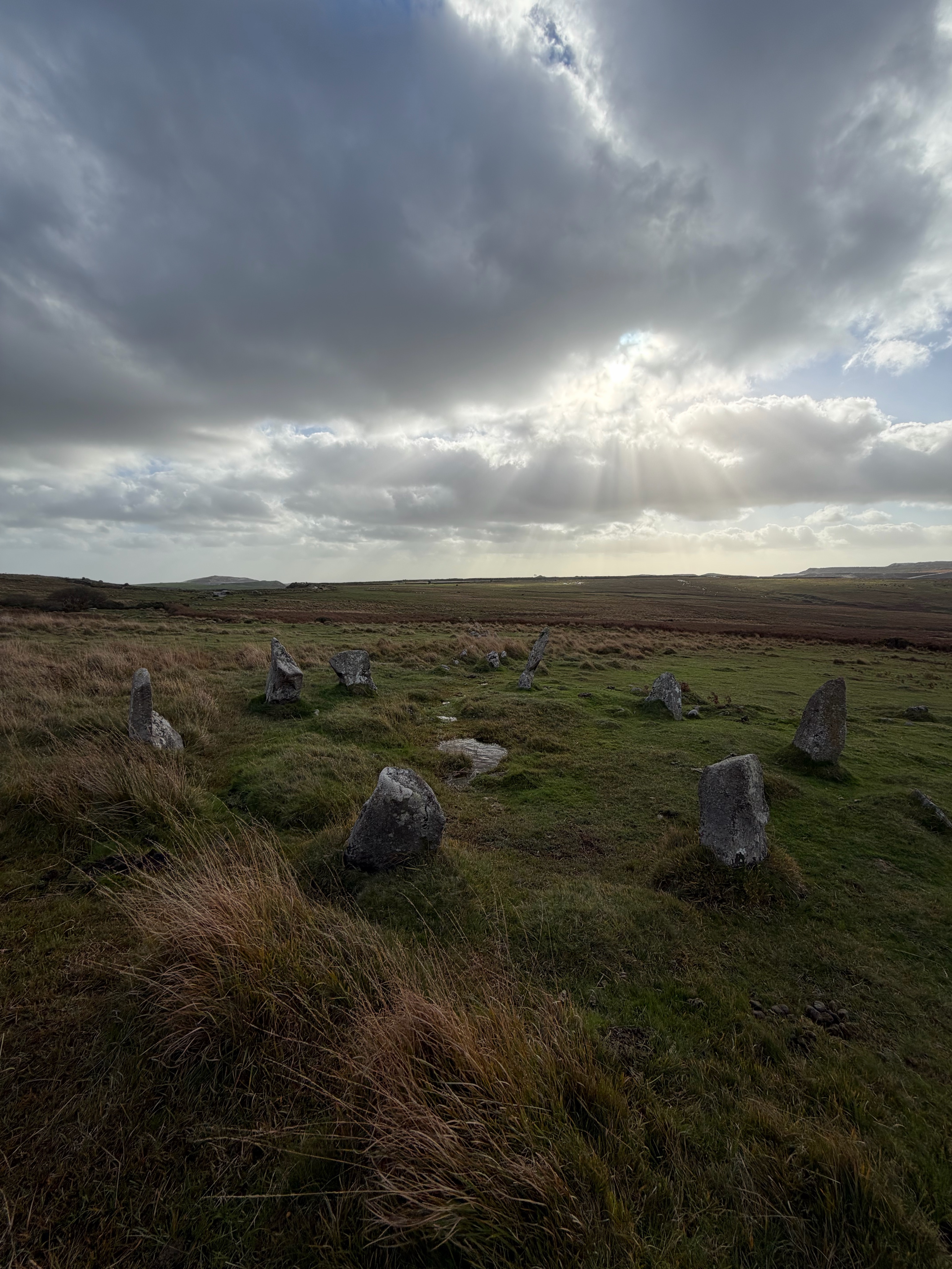 A map preview of the recording Hike from Shaugh Prior- Hen Tor.