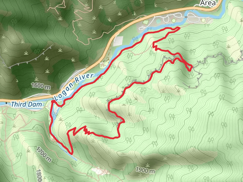 Crimson Trail and Riverside Nature Trail
