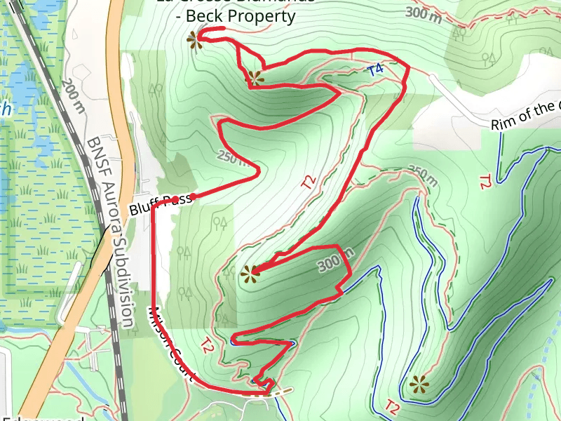 Bluff Pass, Rogue and Vista Loop