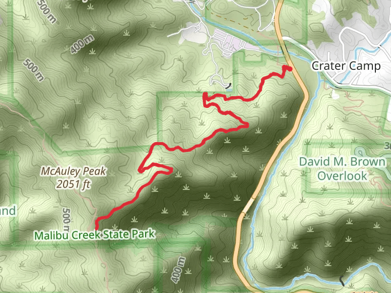 Backbone Trail - Crater Camp