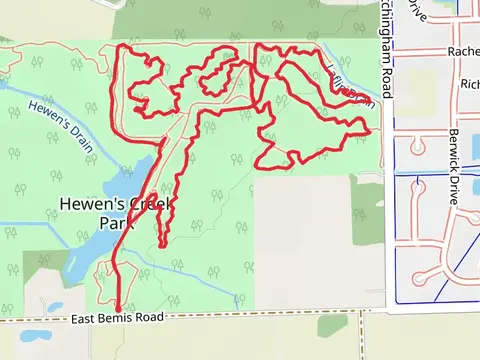 Hewen's Creek Park Loop