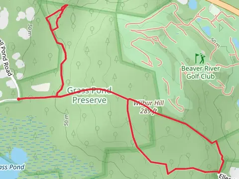 Blue Loop and Wilbur Hill Trail
