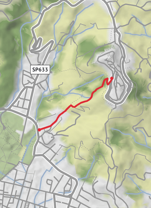 Montecatini Terme - Montecatini Alto mobile static map