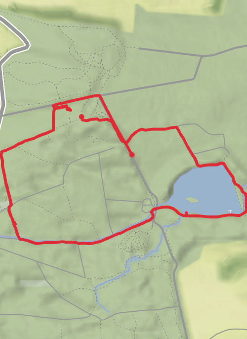 West Lothian Walking mobile static map