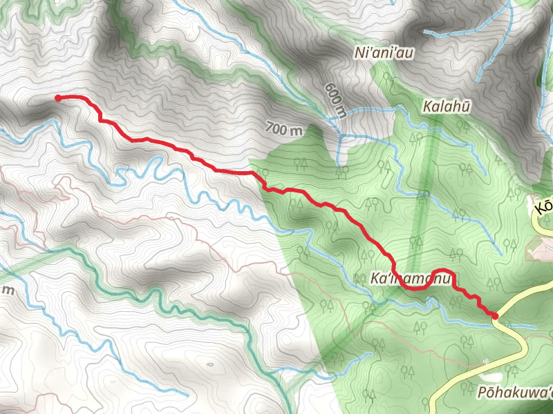 Honopu Trail