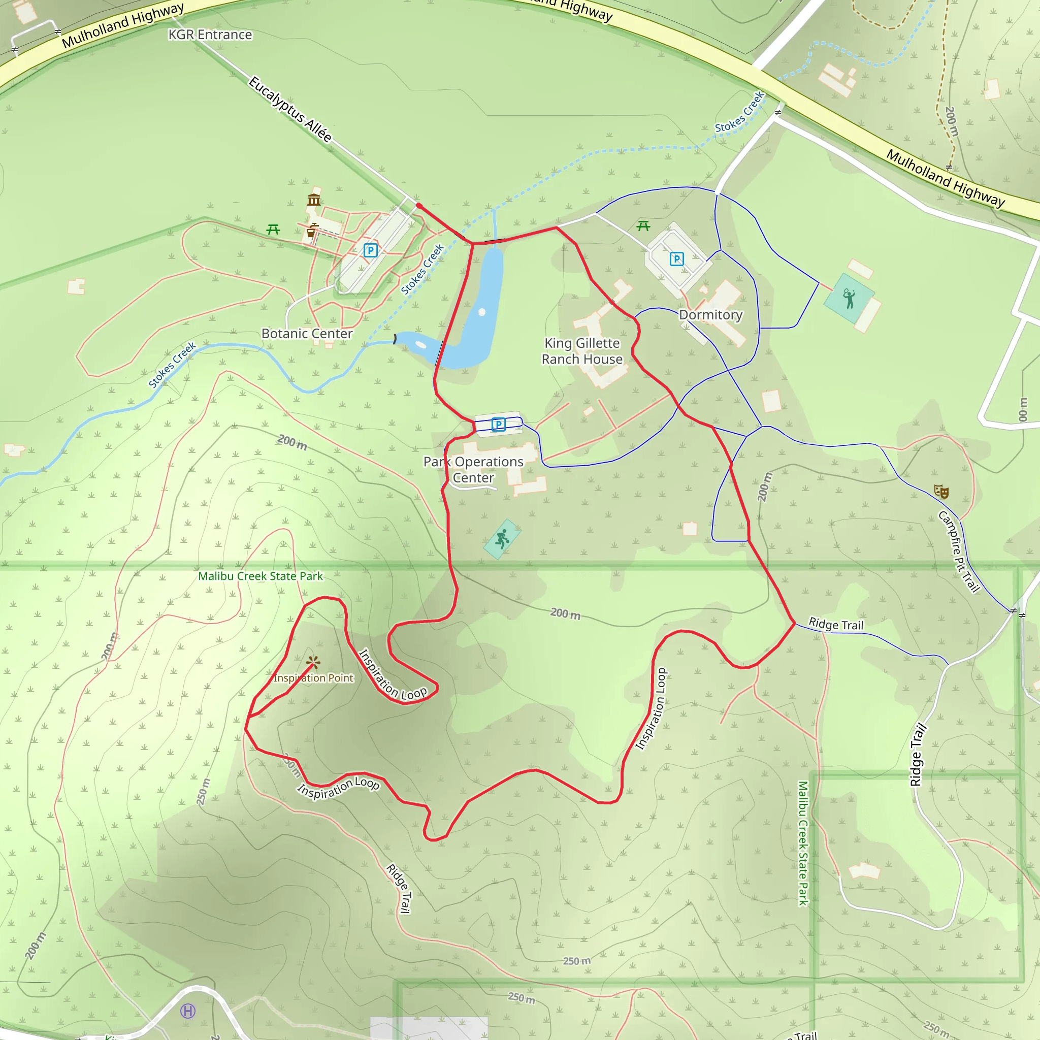 Inspiration Loop mobile static map