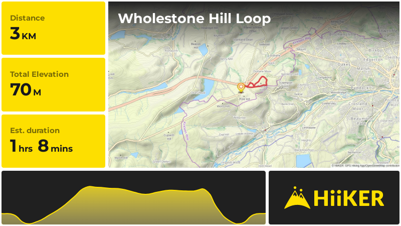 Wholestone Hill Loop | Kirklees | England