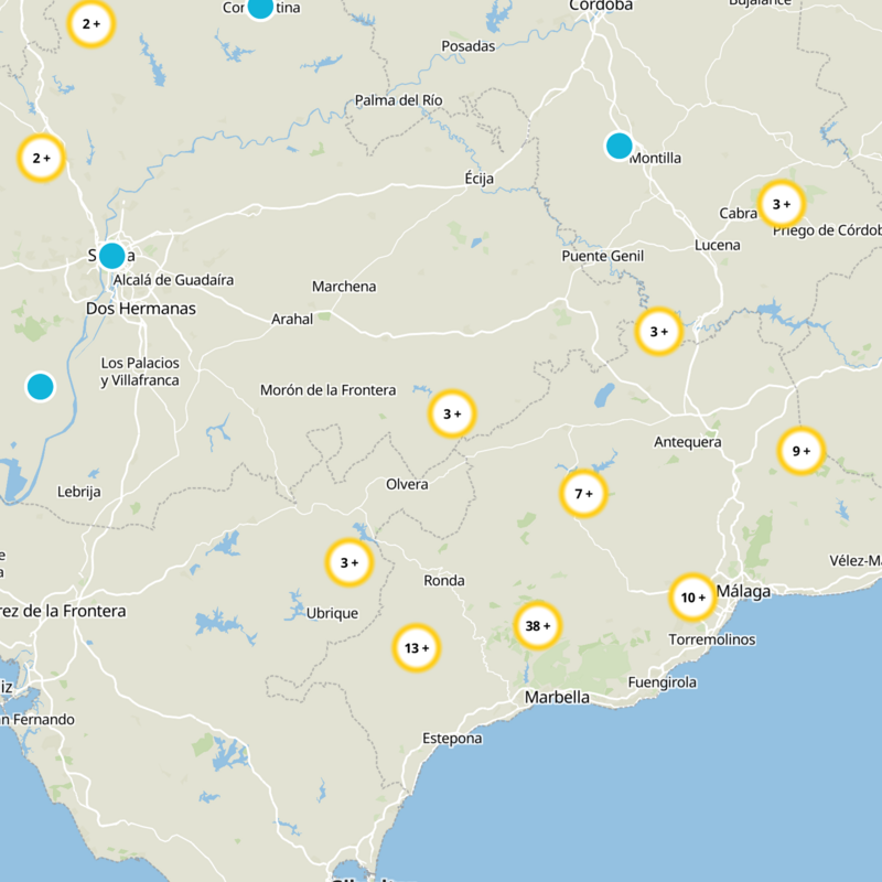 Algámitas Static Map
