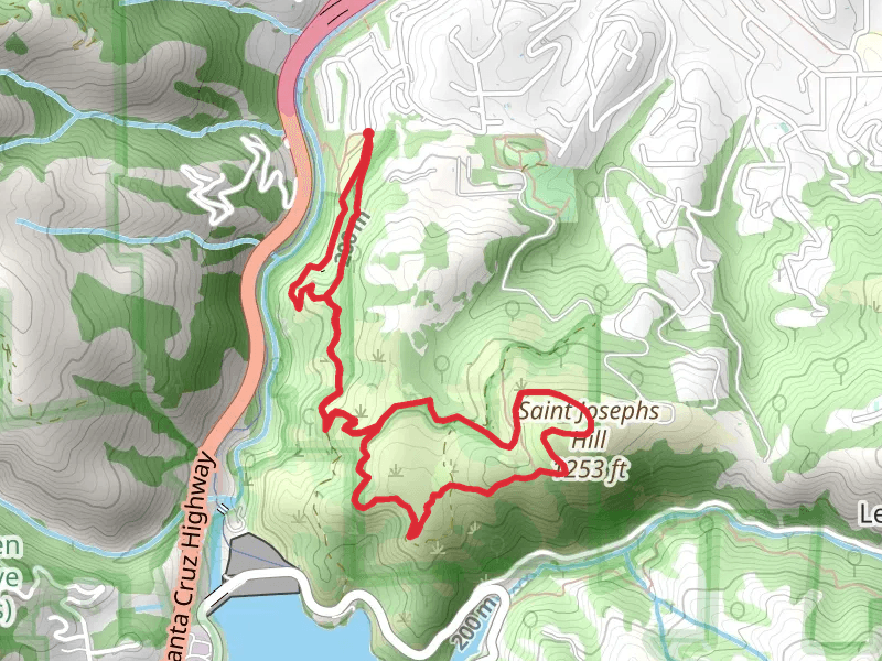 Saint Josephs Hill - Manzanita Loop Trail