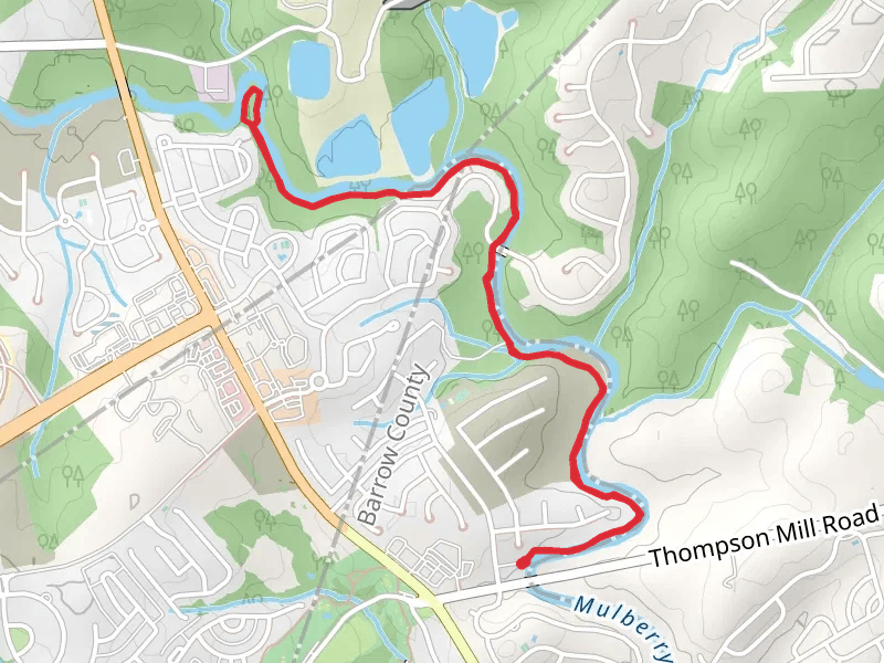Mulberry River Walk Trail