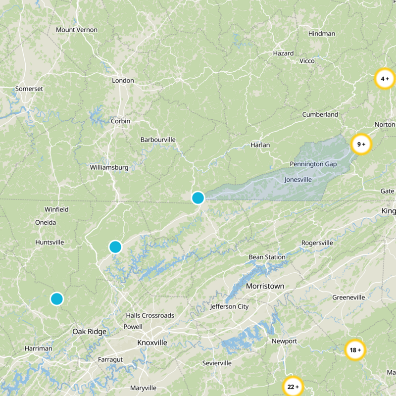 Lee County Static Map
