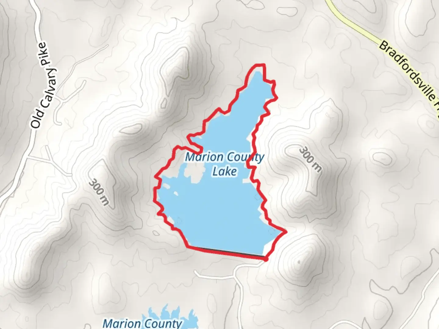 An image depicting the trail Marion County Lake Loop and its surrounding area.