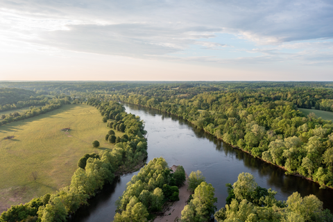 Branch Trail and River Trail in James River State Park