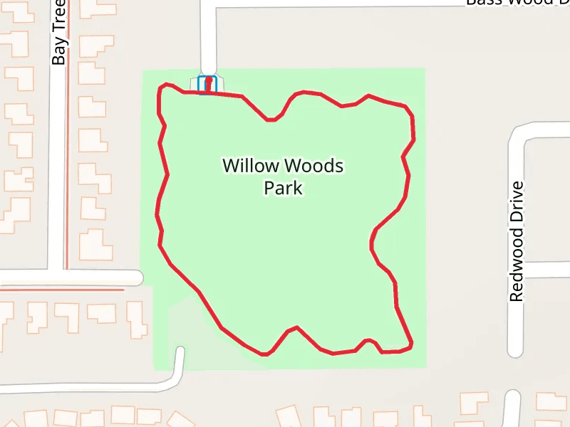 Willow Woods Park Loop