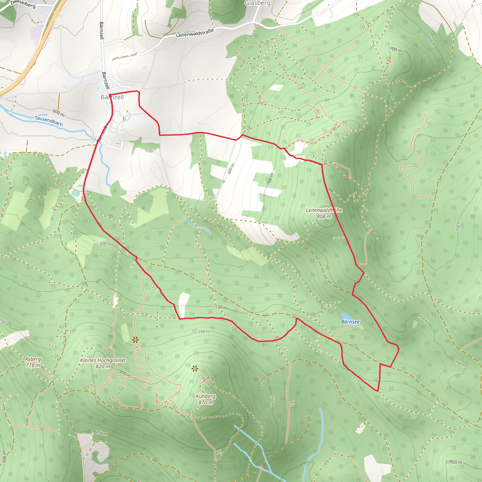 Leitenwaldrunde Loop | Regen | Germany