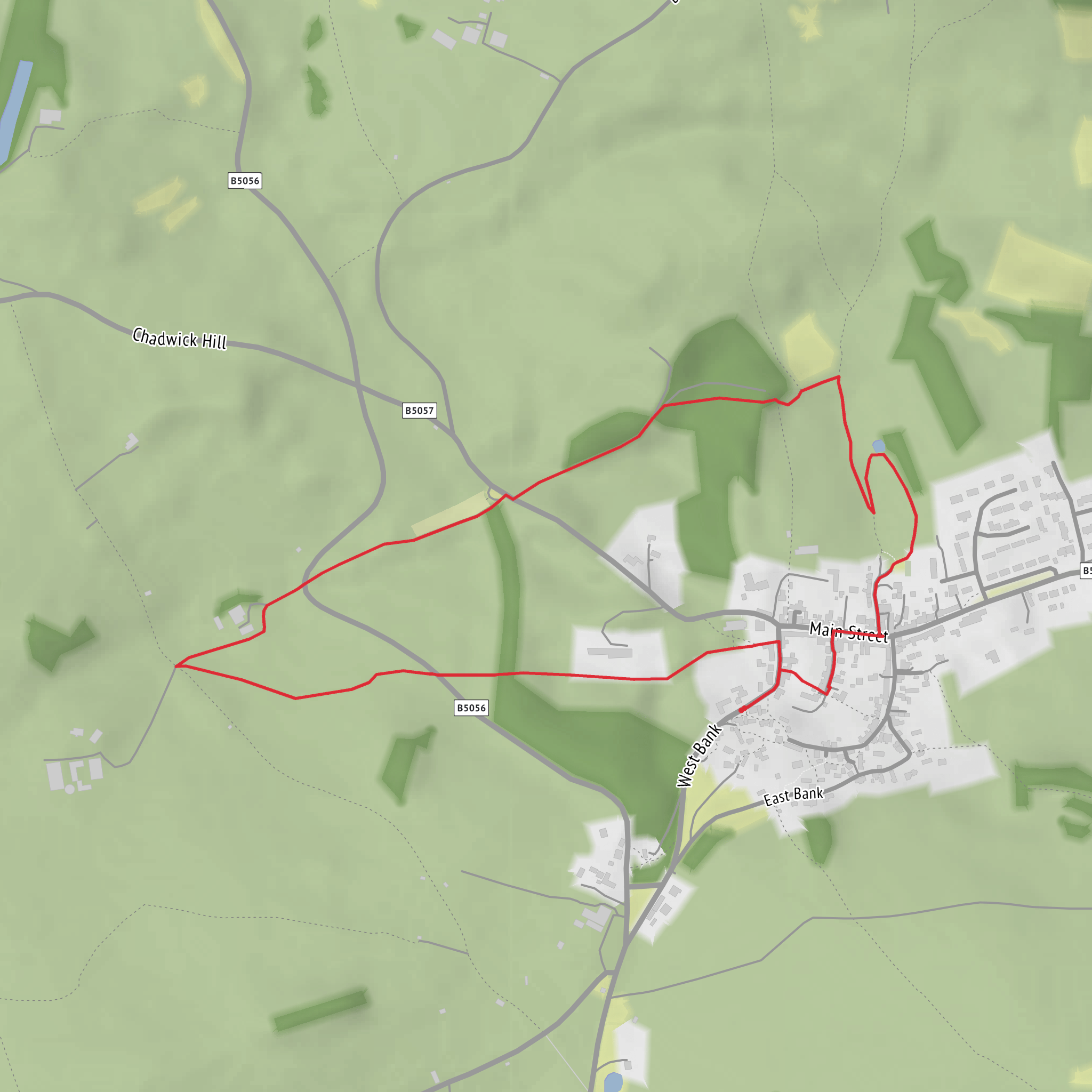 Winster Walk #3 mobile static map