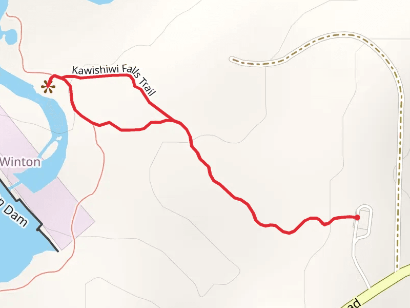 Kawishiwi Falls Loop Trail