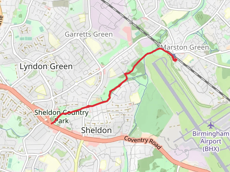 Sheldon Country Park Walk